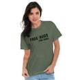 thumbnail image 3 of Free Dog Hugs Pet Owner Cute Doggy Men's Graphic T Shirt Tees Brisco Brands M, 3 of 6