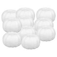 thumbnail image 4 of KLKCMS 10 Pieces Foam Pumpkins Decorative DIY Crafts for Halloween Autumn Christmas 7cm, 4 of 9