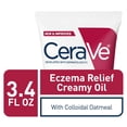 thumbnail image 2 of Aceite corporal CeraVe, crema para aliviar el eccema con avena coloidal, 100 ml, 2 of 6