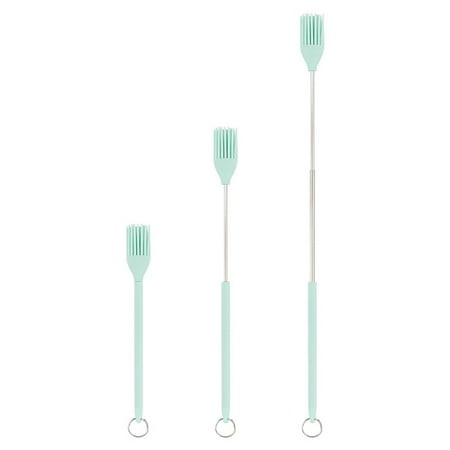 

Retractable silicone high temperature resistant food grade small oil brush