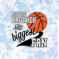 thumbnail image 4 of Inktastic Little Brother and Biggest Fan Basketball Player Boys Baby Bodysuit, 4 of 5