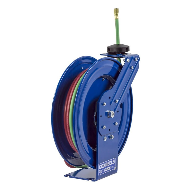 COXREELS P-W-125 Spring Driven Welding Hose Reel 1/4 x 25ft Oxy