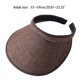 thumbnail image 2 of 3 Gorra de béisbol superior vacía con clip para mujeres, entrenamientos, correr, actividades al aire libre, 2 of 5