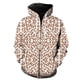 thumbnail image 1 of Sudadera con capucha y cremallera para hombre, con textura de piel de animal, con estampado 3D, ideal para adolescentes, gran oferta 2024, estilo hip hop, con capucha, sudaderas de moda para primavera, 1 of 6