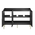 thumbnail image 5 of Pemberly Row 48" Single Sink Modern Wood Bathroom Vanity in Black, 5 of 16