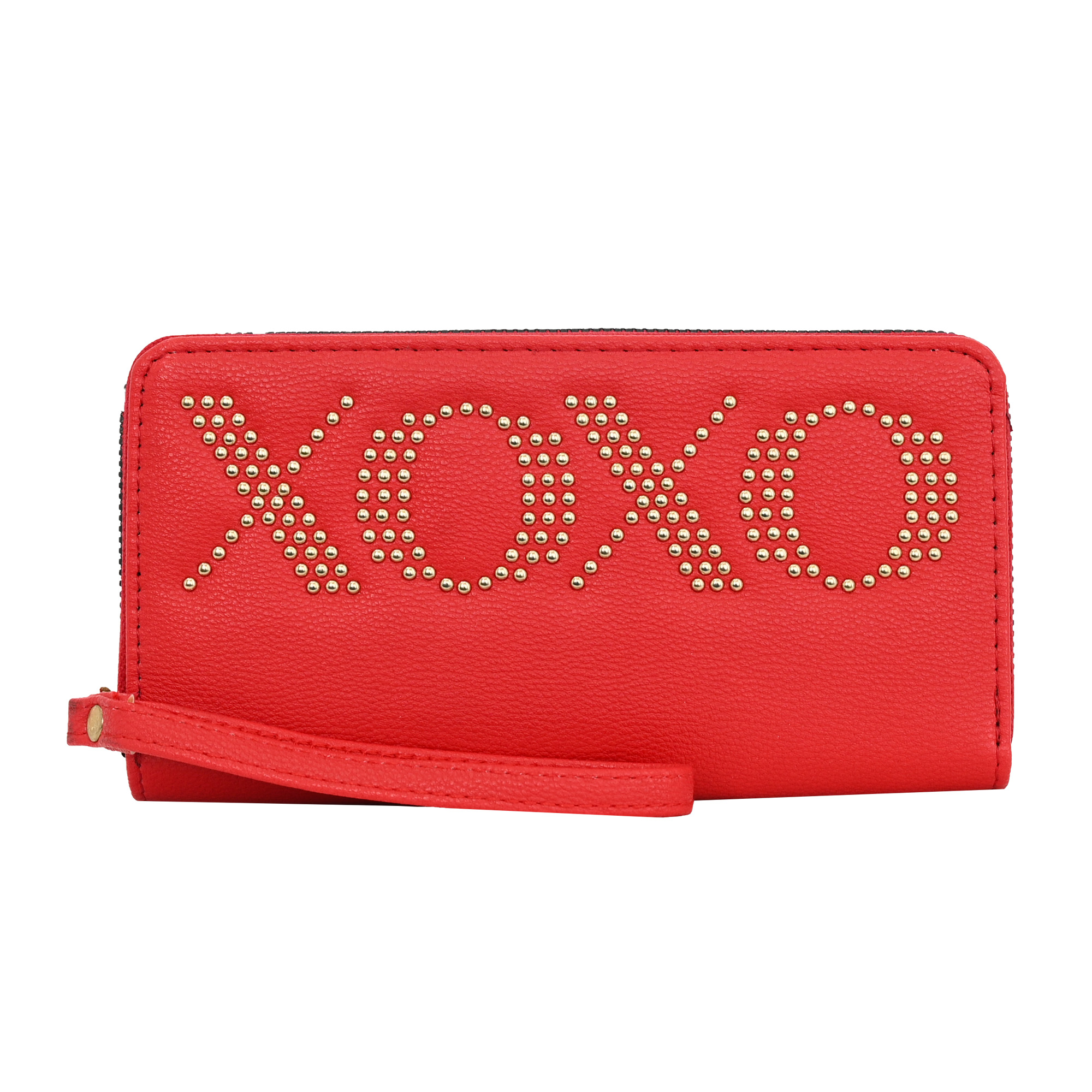 XOXO XOXO Women's Zip Around Wristlet Wallet - Spacious Card Holders