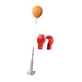 thumbnail image 4 of lacooooppia Boxing Reaction Ball Boxing Ball, Boxing Equipment Adjustable Freestanding Punching Ball Boxing Speed Bag for Home Gym B, 4 of 8