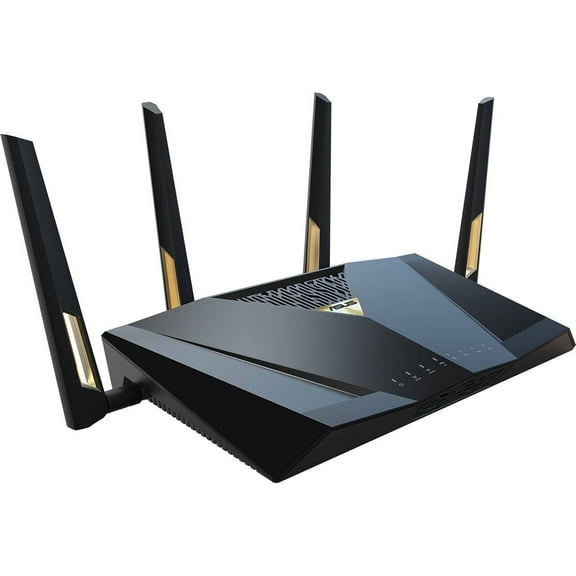 ASUS Dual-Band WiFi 7 AiMesh Extendable Performance Router in Black - RT-BE88U