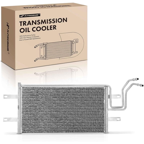 A-Premium Transmission Oil Cooler Compatible with Dodge Ram 2500/Ram 3500 2003-2009, 5.9L 8.0L Replace# 52028915AE