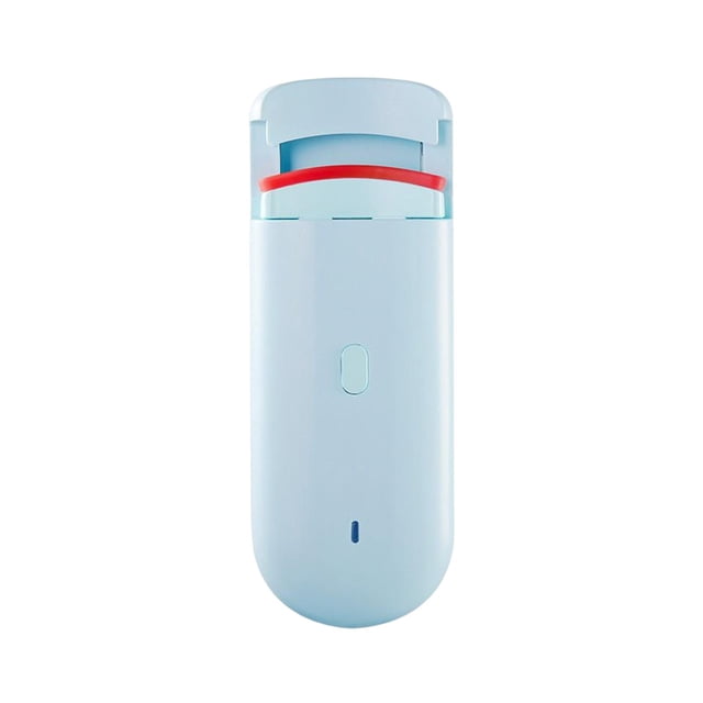 r de pestañas calentado, r eléctrico de permanente de pestañas para pestañas largas y voluminosas mini azul