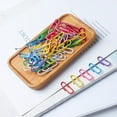 thumbnail image 4 of Essentiels de Rentrée Scolaire Pince à Papier Colorée Pince à Queue d'Aronde Ensemble de Six Boîtes, 4 of 5
