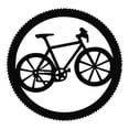 thumbnail image 2 of Silueta de bicicleta de 12 pulgadas para colgar en pared, multiusos (no necesita clavos), accesorio de fácil instalación, artesanía, 2 of 9