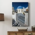 thumbnail image 5 of Santorini Sidewalk Premium Gallery Wrapped Canvas - Ready to Hang, 5 of 9