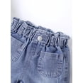 thumbnail image 2 of Baby Girl Roll Up Hem Denim Shorts, 2 of 4