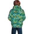 thumbnail image 3 of Bingfone Jungle Leopard Pattern Youth Classic Hoodies Soft Hooded Pullover Sweatshirts for Girls and Boys, 3 of 6