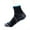 Black Blue, variant on Limei Compression Running Socks Men Women (2 Pairs), Ankle Athletic Socks Low Cut with Arch Support