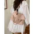 thumbnail image 2 of Bolsos de mano para mujer, bandolera de piel suave, diseño de lujo, elegantes, bolsos de hombro para mujer, bolsos de mano informales, nueva moda 2024, 2 of 5