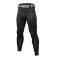 thumbnail image 3 of MesaSe Men‘s Athletic Compression Pants Baselayer Quick Dry Sports Running Gym Workout Tights Leggings Black Red S, 3 of 6