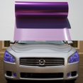 thumbnail image 1 of Película autoadhesiva de vinilo tintado para faros delanteros, luces traseras, luces antiniebla, 12 por 48 pulgadas (12 x 48 morado), 1 of 1