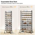 thumbnail image 3 of Zapatero STO STO, extensible, de metal, 10 niveles, para 44 pares, 3 of 7