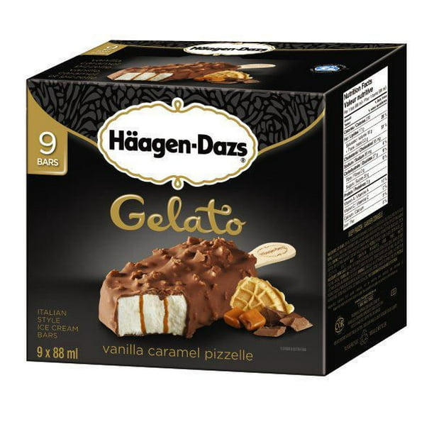 Barres Gelato vanille caramel pizzelle de HÄAGEN-DAZS(MD)