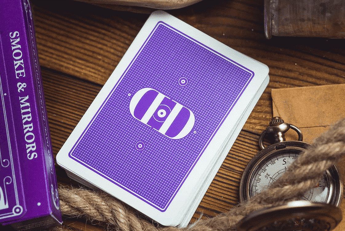 Smoke & Mirrors v9 Deluxe Edition (Purple) Playing Cards by Dan & Dave
