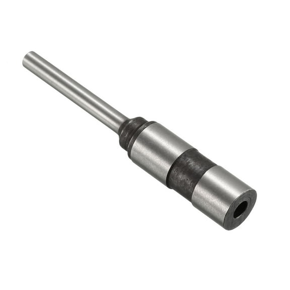 Unique Bargains Hollow Paper Drill Bit 7mmx75mm for Straight Shank Punching Machine 5mm