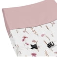thumbnail image 4 of Sweet Jojo Designs Watercolor Floral Garden Pink Girl Changing Pad Cover, 4 of 6