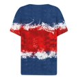 thumbnail image 5 of Fiudx Camisetas para Mujer Blusa de Manga Corta Estampada a La Moda para Mujer, Blusas Informales con Cuello Redondo, 5 of 5