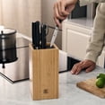 thumbnail image 2 of ZWILLING Bamboo Bristle Knife Storage Block, 2 of 7