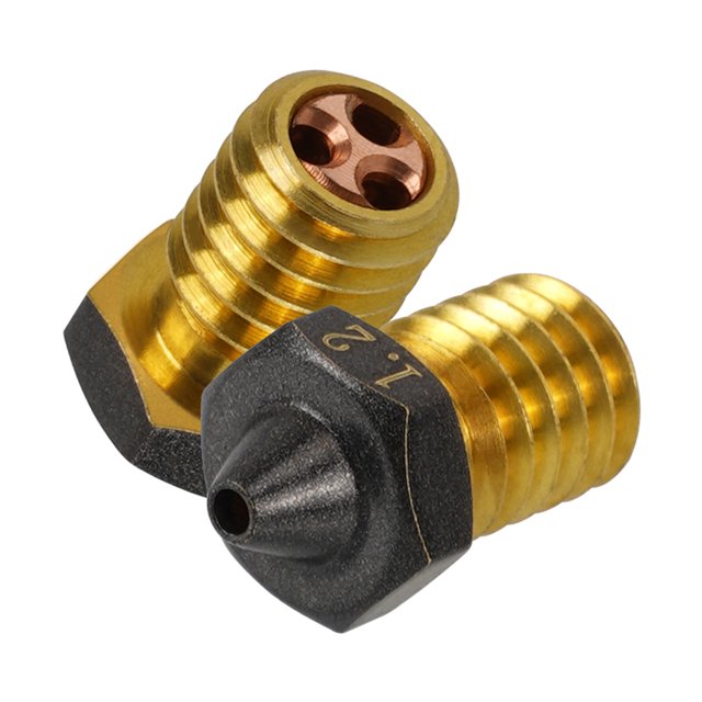 La impresora CHT 3D parte los accesorios 0.6mm 0.8mm 1.0mm 1.2mm de la impresora E3D V6 Kuymtek Para estrenar