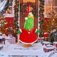 thumbnail image 4 of Sruoe Christmas Porch Goose Outfits, Porch Goose Clothes, 23 Inch Cement Goose Clothes Dress, Duck Clothes for Spring Easter Holiday Outdoor Garden Yard Lawn Patio Statue Decor, 4 of 7