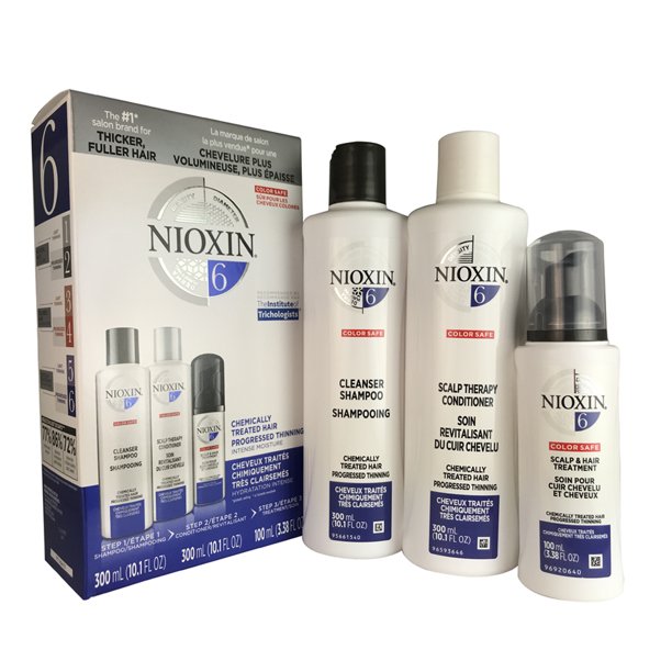 Nioxin Nioxin System 6 3 Piece Kit Cleanser and Scalp Therapy 10.1