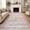 Biege, variant on Machine Washable Silver Sage Area Rug, Vintage Distressed Medallion Carpet, Non-Slip Low-Pile Rug for Living Room & Bedroom,4'x6'