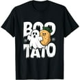 thumbnail image 1 of Bootato Mignon Fantôme Pomme de Terre T-Shirt Drôle d'Halloween - Blanc - m, 1 of 2