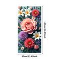 thumbnail image 3 of LUUFILx Floral Butterfly Backdrop Banner for Party Event Backdrop Photography Studio Decoration Photoshoot Wedding Garden Celebration Outdoor Background, 3 of 9