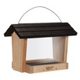thumbnail image 2 of Cedar Hopper Feeder Wood-Black 6 Quart, 2 of 2