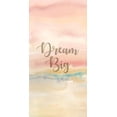 thumbnail image 2 of Coulter, Cynthia 9x14 Black Ornate Wood Framed with Double Matting Museum Art Print Titled - Dream Big Panel A, 2 of 4