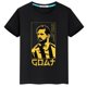thumbnail image 2 of 2024 HOT Messi Ropa estampada para niños Verano Algodón Camiseta para niños Niñas Casual Manga corta Moda Camisas negras Ropa deportiva Top, 2 of 5