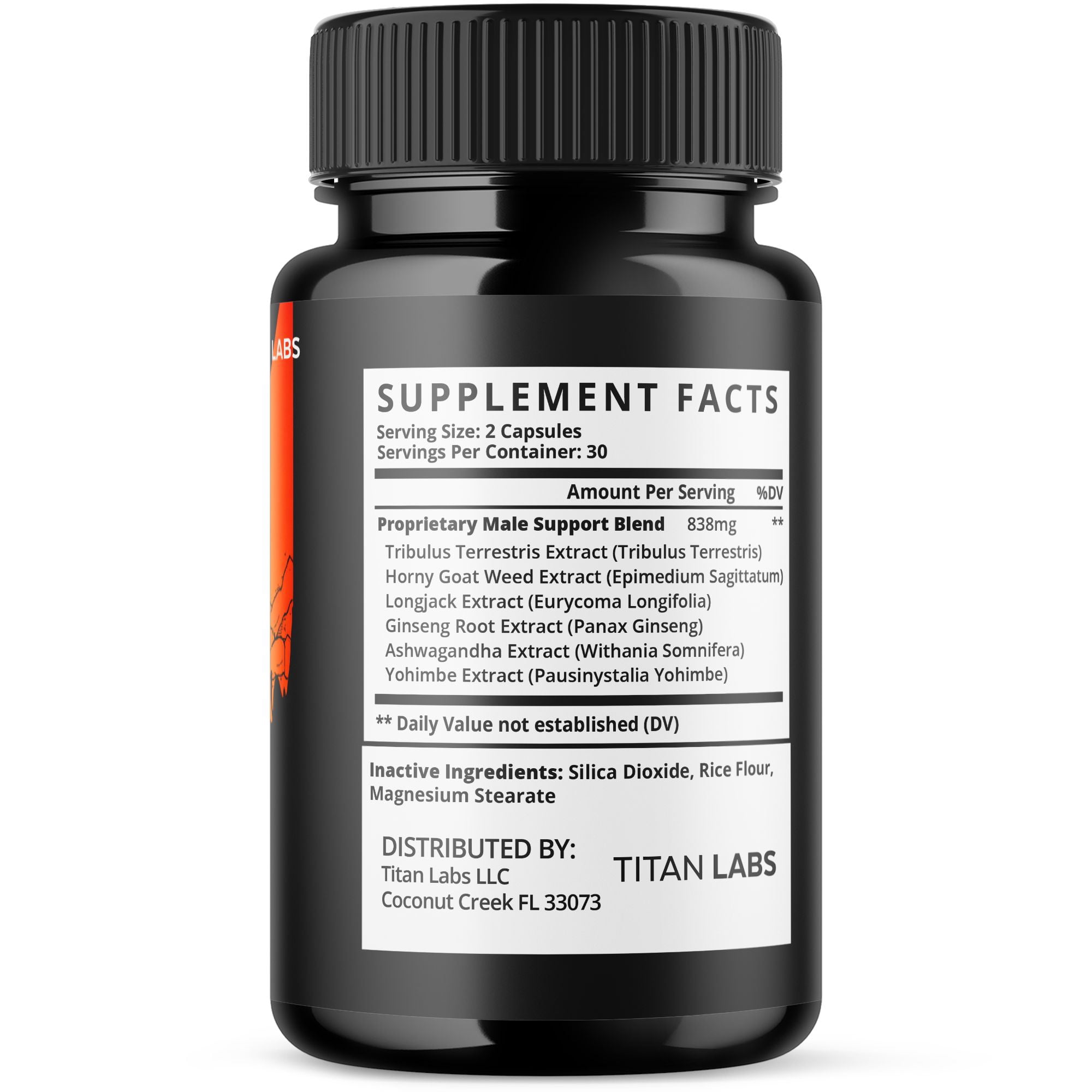 Primal Storm Advanced Formula Natural Supplement Pills for Max Strength PrimalStorm 180 Capsules