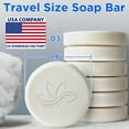 thumbnail image 4 of Bergman Kelly Travel Size Round Soap Bars, White Tea, 0.5 oz, 100 pcs (US Company), 4 of 9