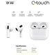 thumbnail image 4 of Q-touch Audífonos Inalámbricos Bluetooth QT-012 | Diseño Cómodo | Ideales para Entretenimiento y Uso Diario | Manos Libres, Control Táctil, 4 of 4