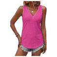 thumbnail image 6 of Button Embroidered Eyelet Tank Top, 6 of 10