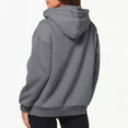 thumbnail image 4 of Dyegold Zip Up Hoodies For Women Teen Girls Cute Y2k Hoodies Fall Long Sleeve Full Zip Jackets Hooded Sweatshirt With Pocket, 4 of 7