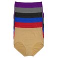 thumbnail image 1 of Pack de 6 Pantaletas a La Cintura Tatys Fashion TALLAS EXTRAS Estiran hasta 1.40 Metros Pack con 6 Diferentes Colores Tatys Fashion  1628, 1 of 7