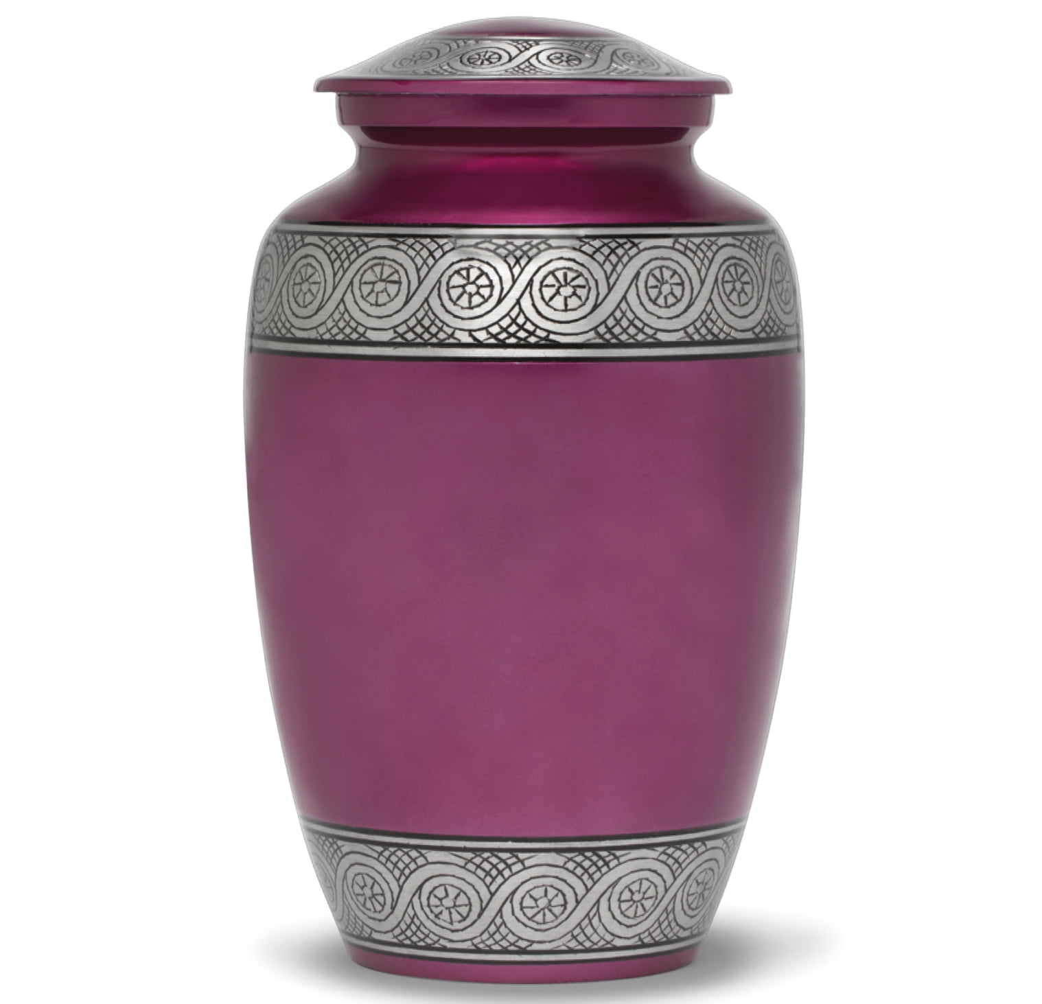 Eternal Harmony Cremation Urn for Human Ashes | Memorial Urn Carefully Handcrafted with Elegant Finishes to Honor and Remember Your Loved One | Adult Urn Large Size with Beautiful Velvet Bag