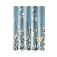 thumbnail image 2 of pitrice Rideau de Douche en Tissu Polyester, Cloison Qui Ne Colle Pas au Corps, Rideaux de Salle de Bain, Rideaux de Porte de Salle de Bain, Rideau de Cloison Anti-Perforation [180 wide -180 high, 2 of 9
