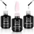 thumbnail image 1 of Set de esmaltes de uñas en gel Beetles Bubble Bath, 15 ml, capa base superior, 1 of 7