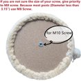 thumbnail image 4 of TEMOGU-13.5" Cat Tree Tower Accessories Replacement Parts Top Perch Bed Platform, Cat Tower Add ons (Beige M10), 4 of 4