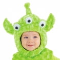 thumbnail image 2 of Underwraps Belly Babies 3-Eyed Green Alien Child Toddler XL 4-7 Unisex, 2 of 3